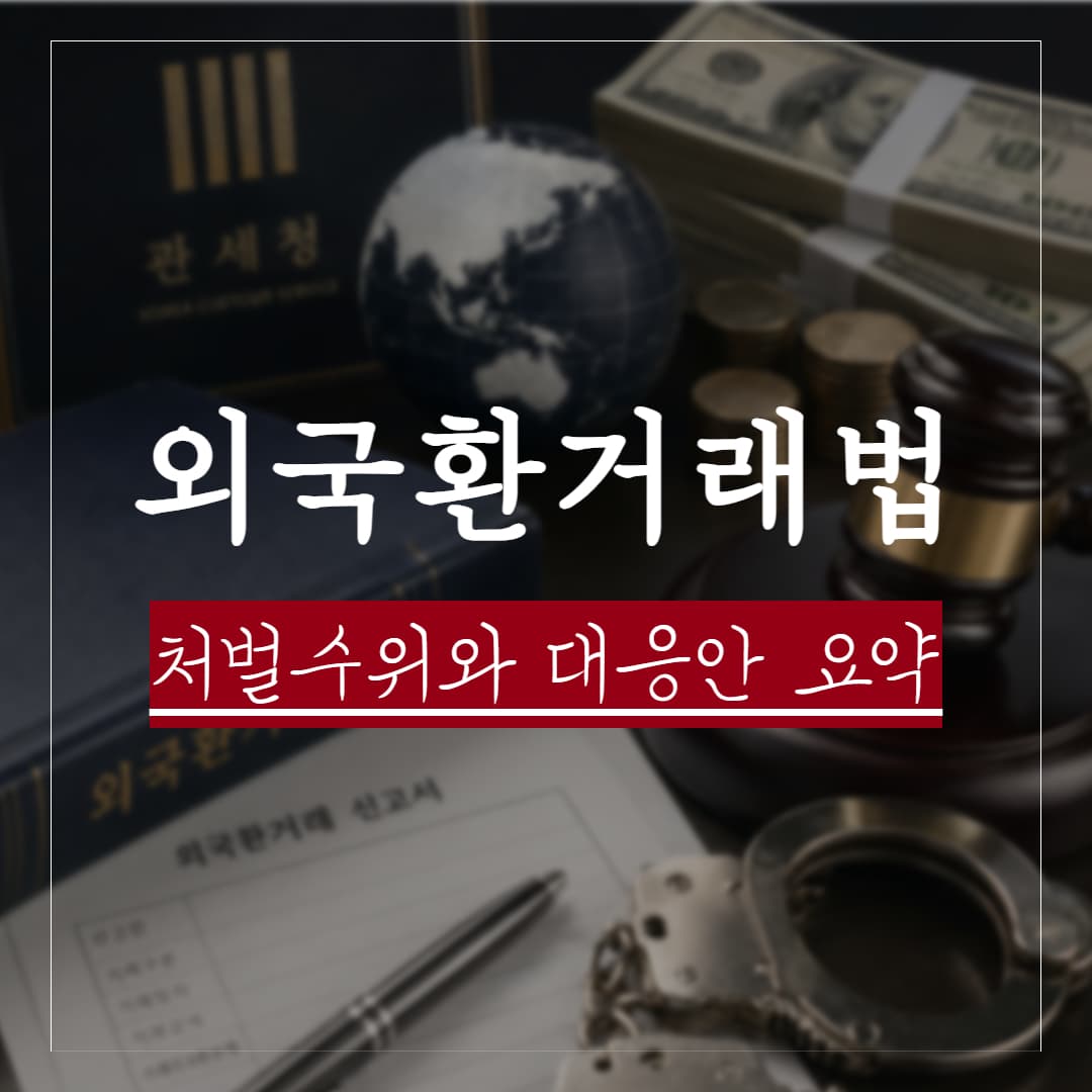 외국환거래법 위반, 실제사례로 보는 처벌수위와 대응안 정리