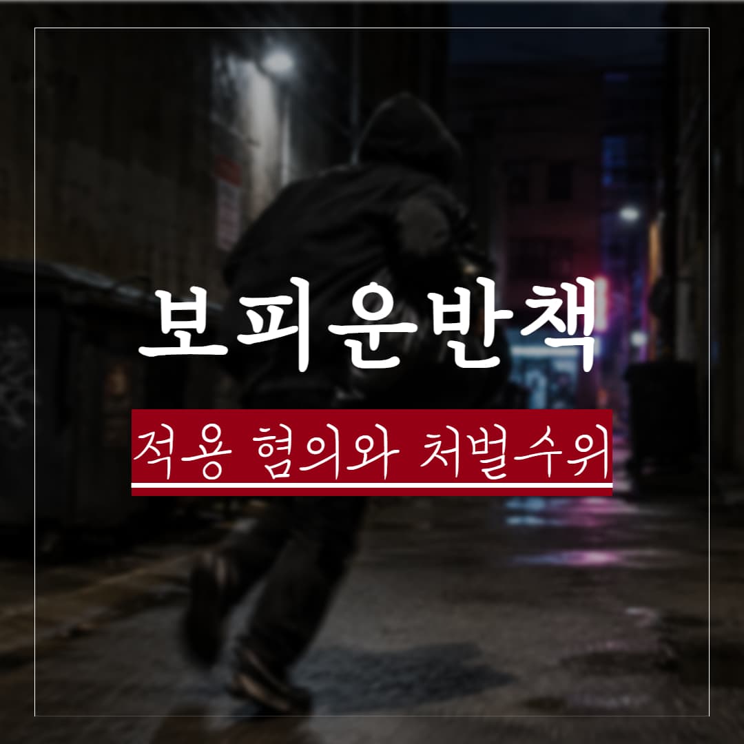 보이스피싱 운반책, 적용 혐의와 처벌수위 및 대응안 정리