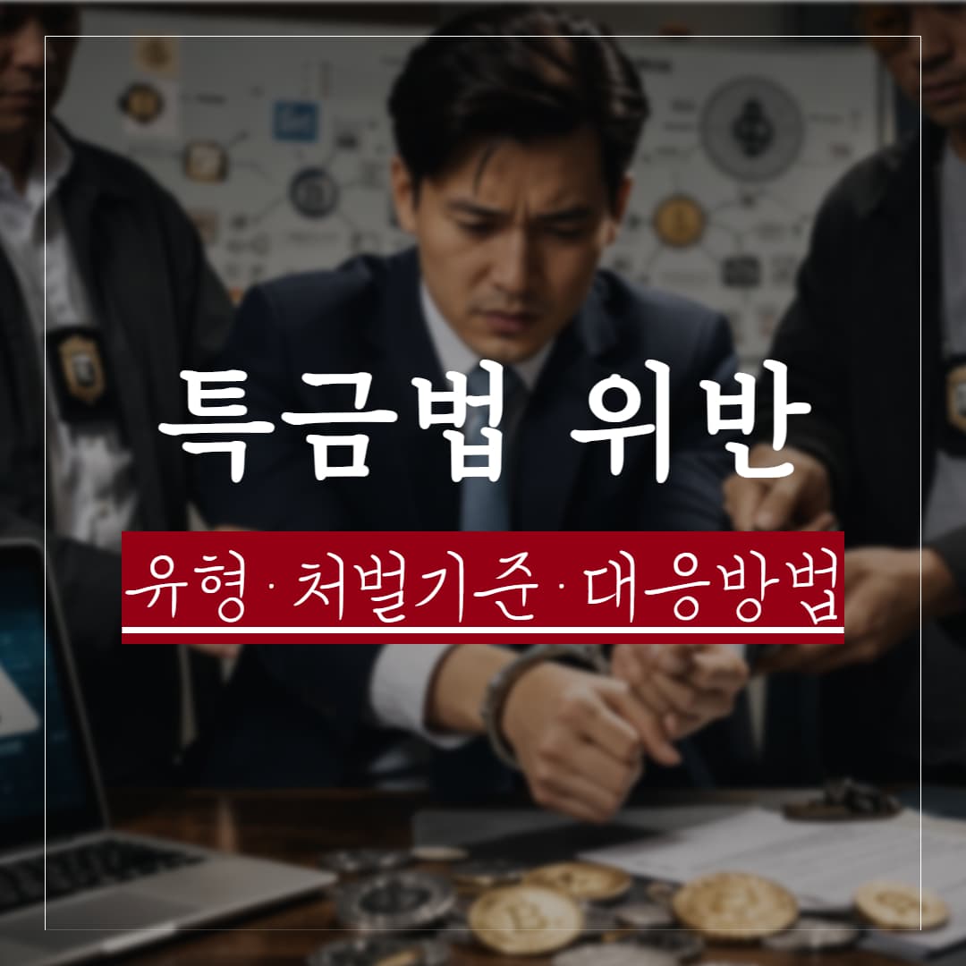 특금법 위반 처벌 기준과 대응 전략 — 코인 레퍼럴·김치프리미엄·장외거래까지 유형별 총정리